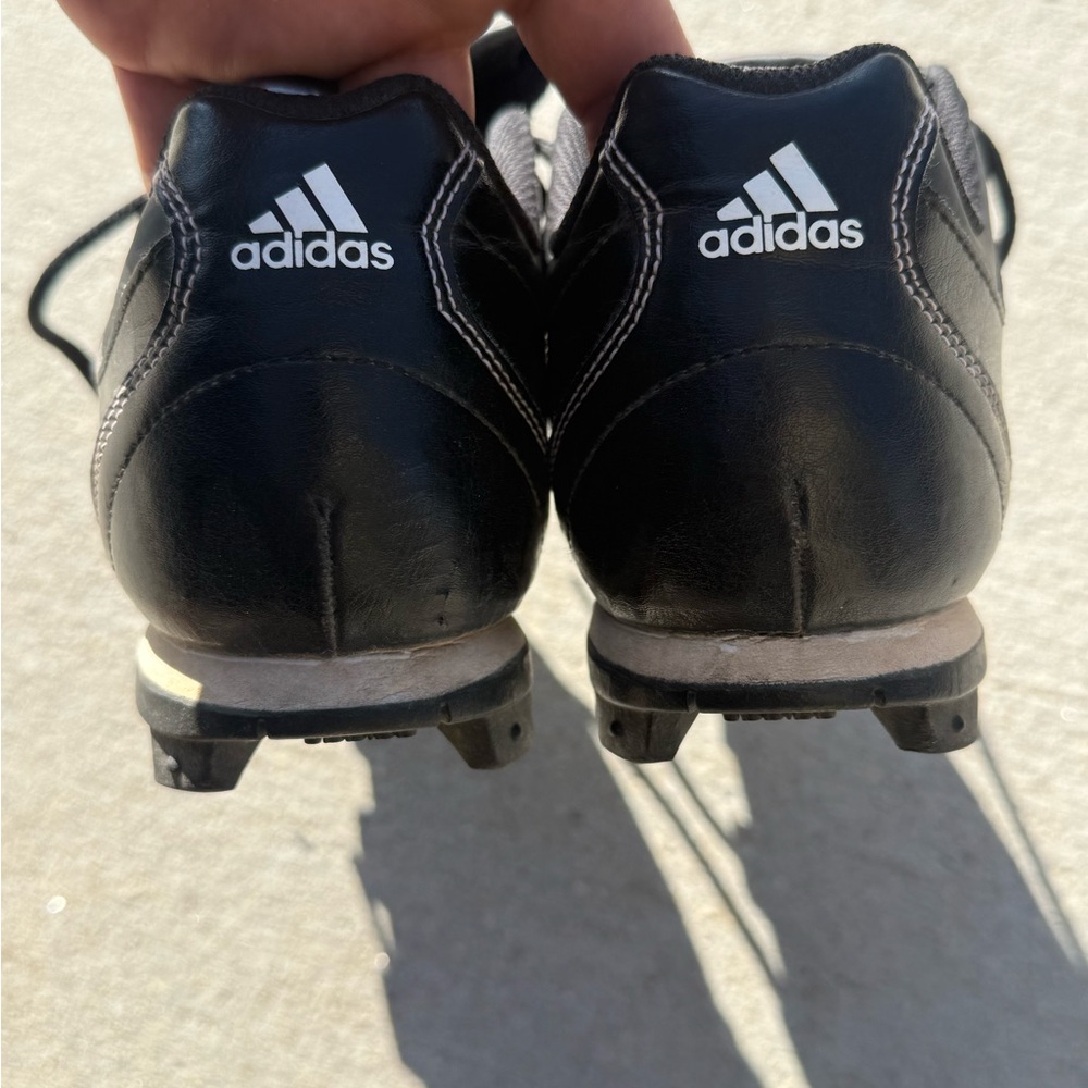 Adidas Men's Black Baseball Shoes